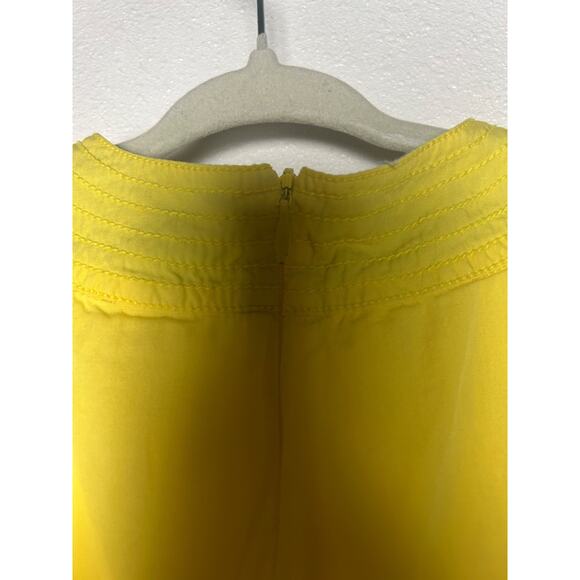 MINI BODEN YELLOW SLEEVELESS A-LINE DRESS, BUTTERFLY EMBROIDERY, SIZE 2/3 - Picture 7 of 7